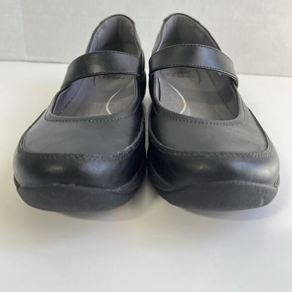 Dansko Black Mary Jane Flats - Picture 3 of 9